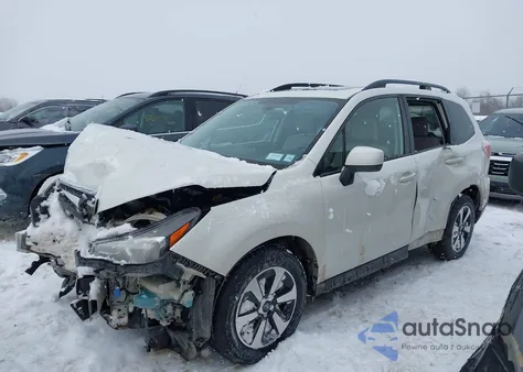2017 Subaru Forester 2.5I Premium z USA, uszkodzony, nr VIN JF2SJAGCXHH469493